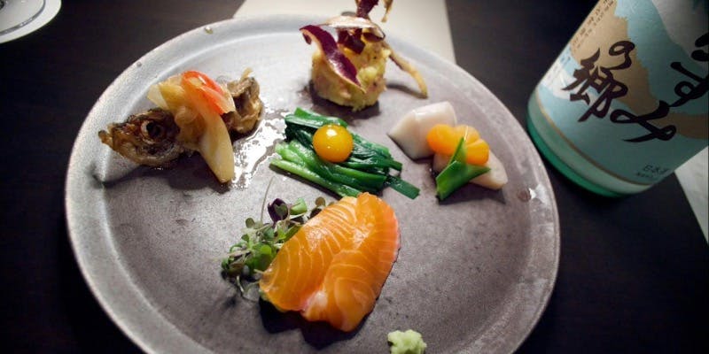 旬の食材を使ったおまかせコース