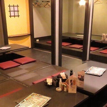 最大40名様まで対応可能な個室完備