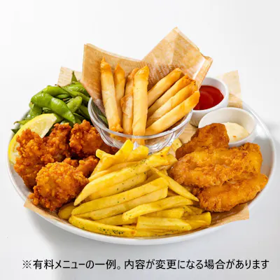 食べ物&飲み物の持ち込みOK!有料メニューもご用意!