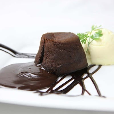 フォンダンショコラバニラアイス