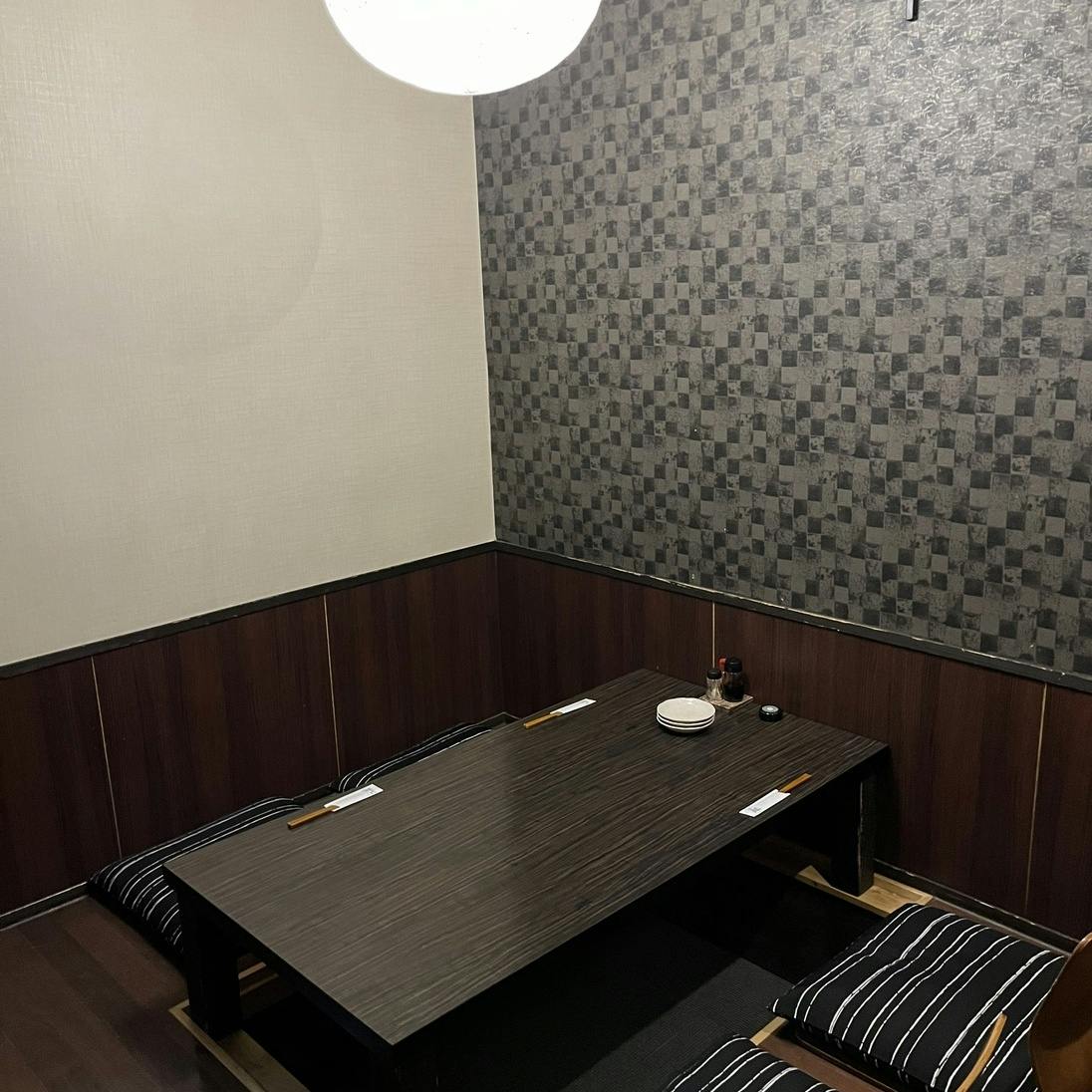 落ち着いた和風の空間でくつろぎのひととき