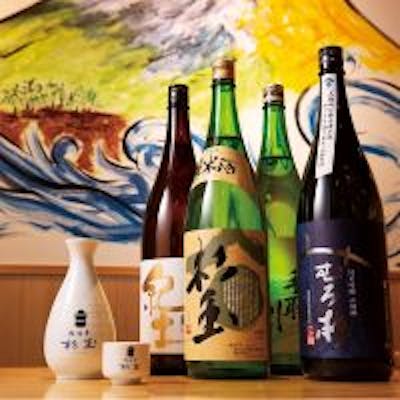 各地から厳選した日本酒