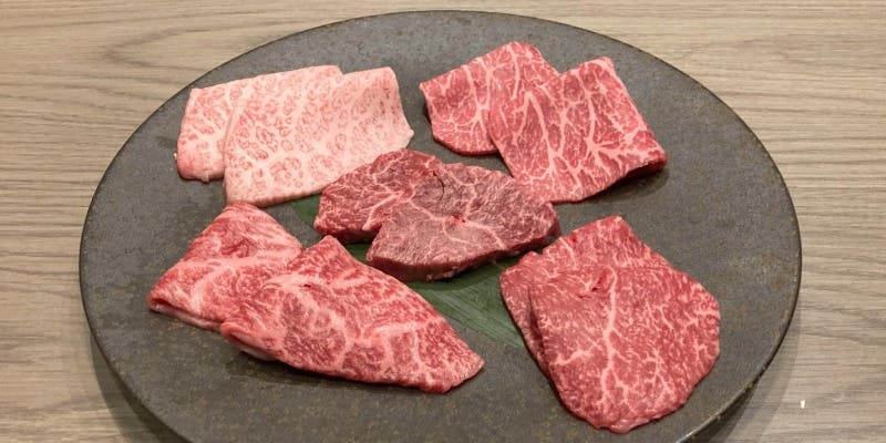 【全7品】かみ山　肉尽くしコース　厳選した各部位のお肉をご堪能下さい