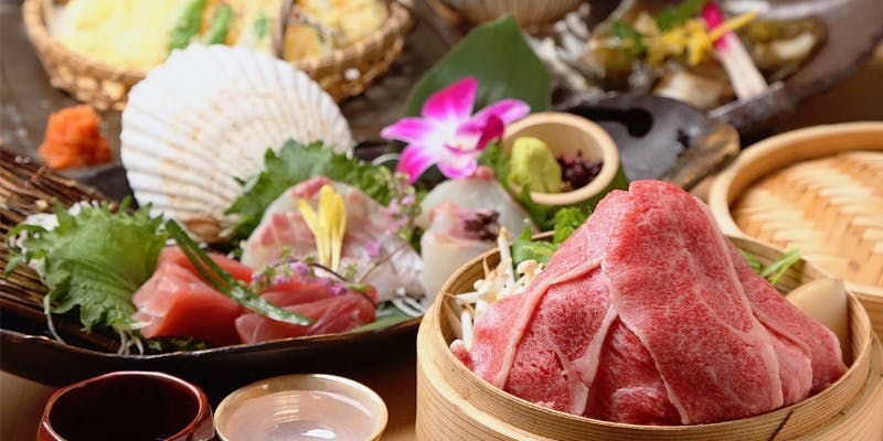 【昼/朱音コース】2時間飲み放題付　～お食事会などに最適～＋飲み放題（2名～個室可）