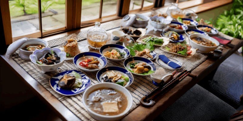 【木蓮】コース 【気軽に楽しめる台湾ヴィーガン宴会料理】ベジフカヒレスープ、旬菜、蒸し物など12品