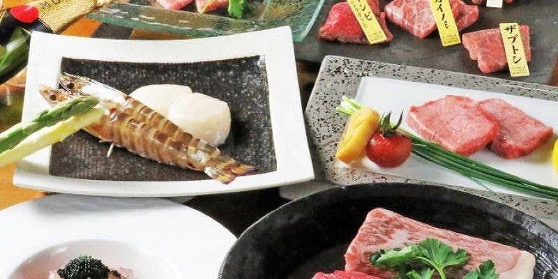 【誕生日・記念日に】厚切特たん・特上ロース・和牛刺し・名物塊焼き