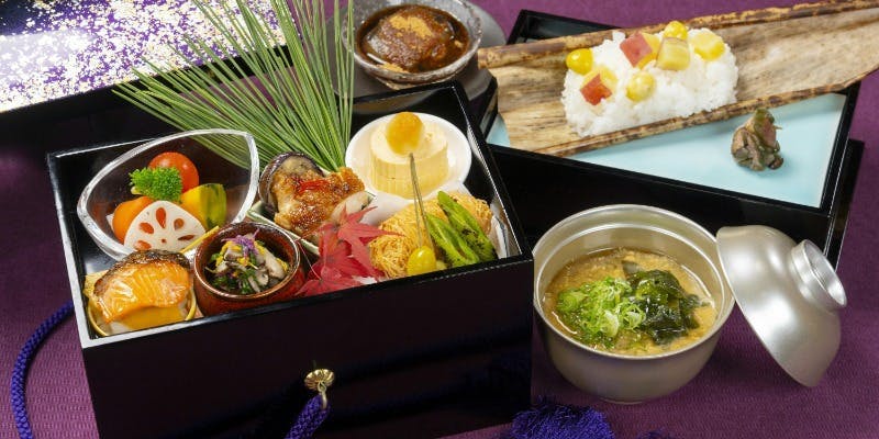 【1日20食限定ランチ  二段重  玉手箱】～旬の味覚を彩り豊かに盛り込んだ贅沢な玉手箱～