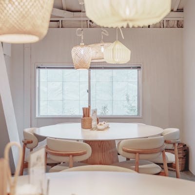 ゆとりのあるスタイリッシュな空間。