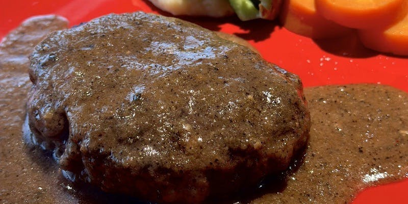 黒毛和牛ハンバーグステーキ【ランチ限定】