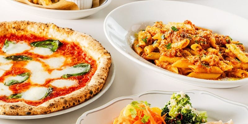 選べるセットランチ ピッツァorパスタ＋前菜＋カフェ（平日限定）