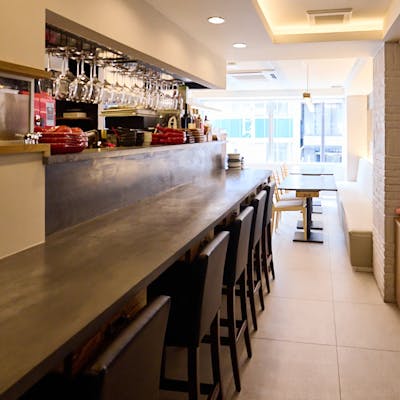 モダンな空間で、心地よいひとときを