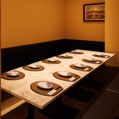 扉付き完全個室でプライベートな時間を