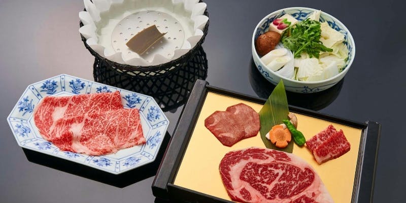 【12/1～1/3】8名様以上限定！40周年記念 【雪の宴】焼肉＆しゃぶしゃぶ食べ放題　飲み放題付き120分