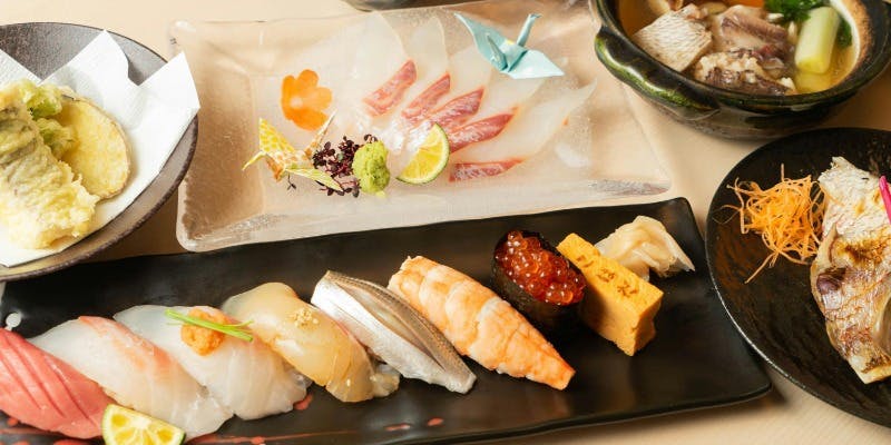 鯛づくしコース【ファーストドリンク無料！全8品】