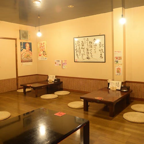 落ち着いた雰囲気の店内でくつろぎの時間