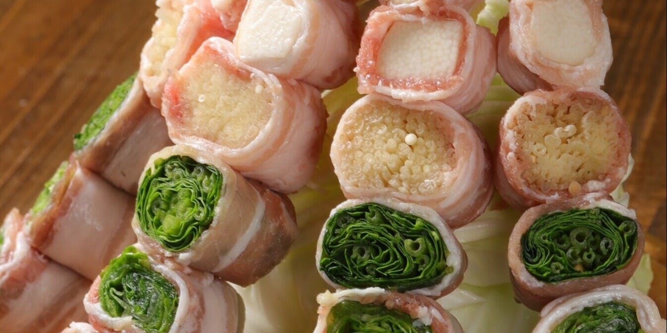 炭火野菜巻と魚串 ときわ福島 - 画像2