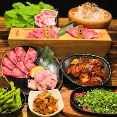 予算や人数に合わせて選べる!焼肉三昧のコースで大満足