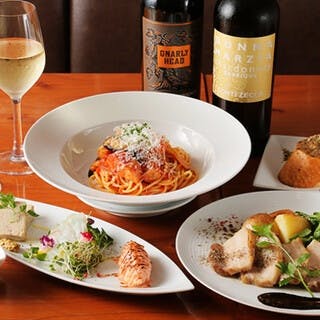 シーンに合わせて選べる豊富なコースメニュー