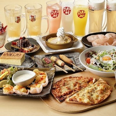 スイーツ食べ放題コース!