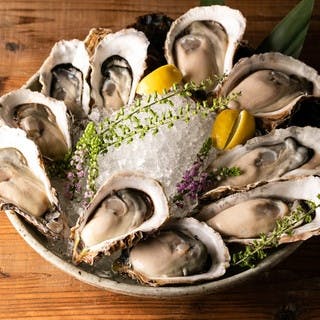 全国各地から毎日入荷する新鮮な生牡蠣