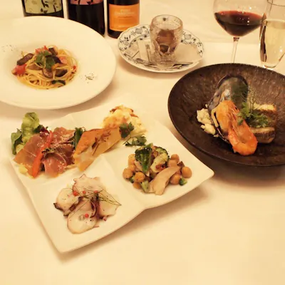 地元食材を活かした季節のメニュー