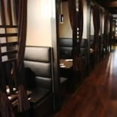 半個室でゆったり!