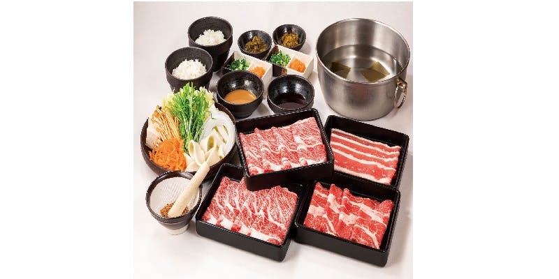 しゃぶしゃぶどん亭 三鷹店 【予約限定/宴会】国産牛コース＋全部飲み