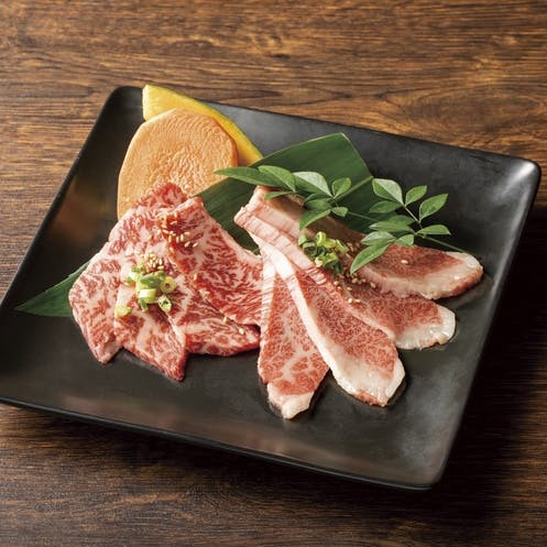 厳選された上質なお肉を提供