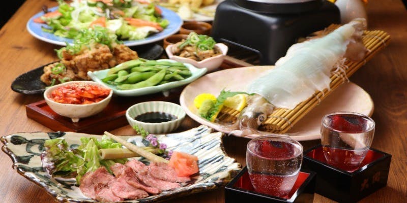 個室 活イカと炭火焼 九州料理 羽根屋 京都西院店 - 画像10