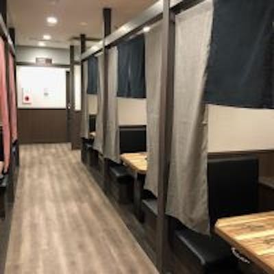 個室、半個室にてプライベート空間をお楽しみください