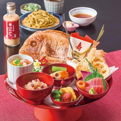 「お祝い長寿御膳」特別な日を華やかに、サガミのおもてなし