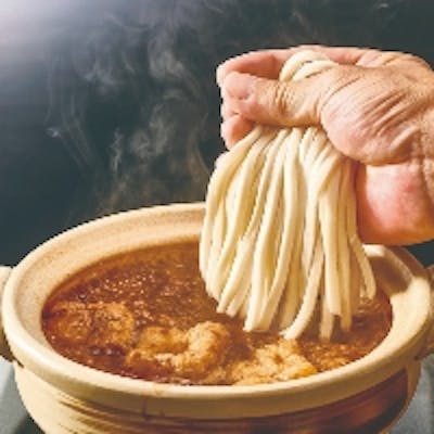 「名古屋名物 みそ煮込うどん」サガミのみそ煮込はレストラン部門で販売数日本一