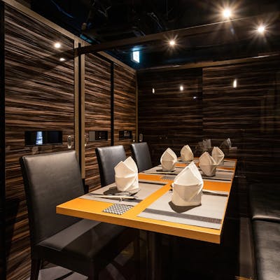 完全個室でゆったりと