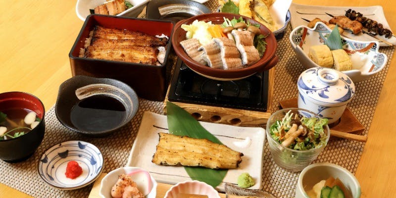 極（きわみ）高之屋コース　【高之屋の鰻料理を一同に】
