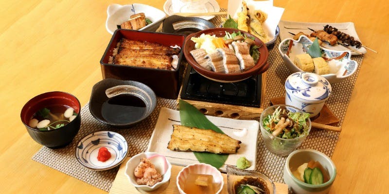 彩（いろどり）高之屋コース【彩り豊かな高之屋自慢の鰻料理】