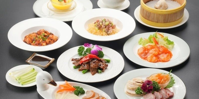 名物北京ダックや手作り小籠包など全9品　牡丹コース