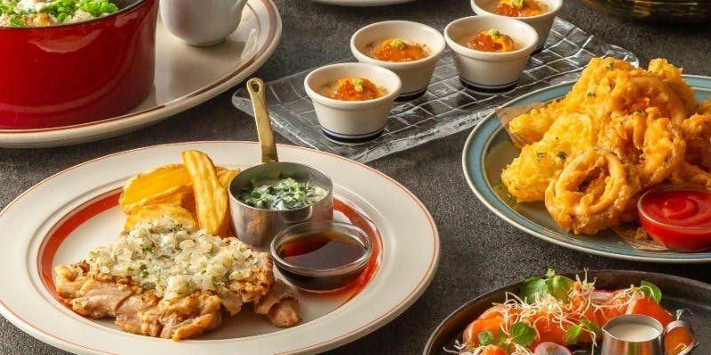 【Party A STANDARDコース】パーティーを盛り上げる全8品＋乾杯スパークリング