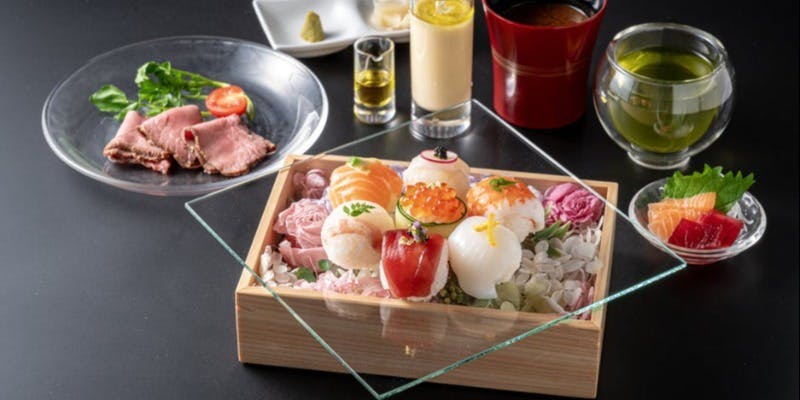 【冬の人気ランチ】【数量限定・前日までの要予約】手まり寿司セット