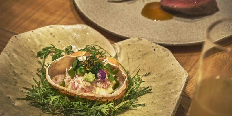 【Xmas2025】紅ズワイガニやあんこうのローストなど全6皿コース 