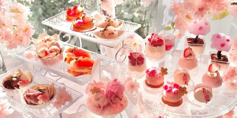 【Anniversary plan】3/1～4/14期間限定Cherry blossom Afternoon Tea