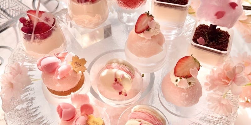 【さくらんぼのスパークリングワイン付き】3/1～4/14期間限定Cherry blossom Afternoon Tea