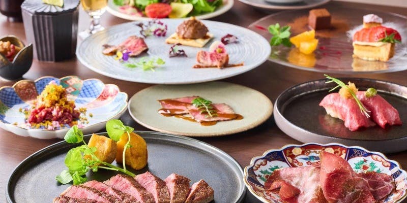 寛閑観コース　～様々な調理法で近江牛を愉しめる寛閑観自慢の贅沢なコース～　【ヒレステーキ】