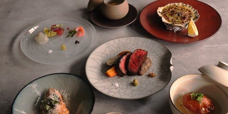 【ドリンク込みカジュアルコース】6～7皿のカジュアルコースに国産ウィスキーや日本酒など飲み放題