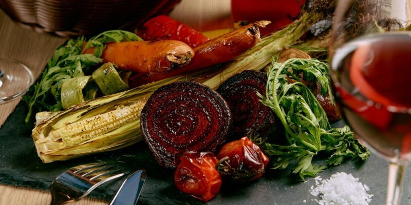 飲み放題付き【ボヌール堪能コース】ブイヤベース＋チーズリゾットやオーガニック野菜の料理など