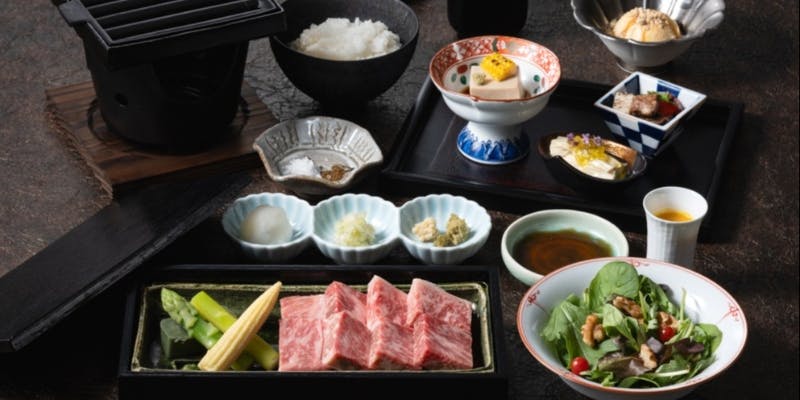 【ランチ】鉄板焼き膳（シャトーブリアン／約120g）