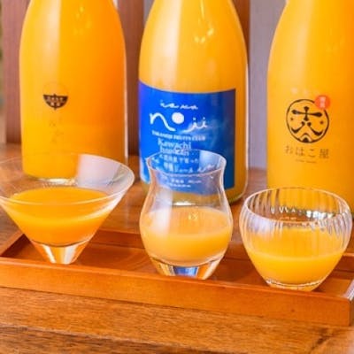 時期で異なる味わいのみかんジュースもぜひお試しください