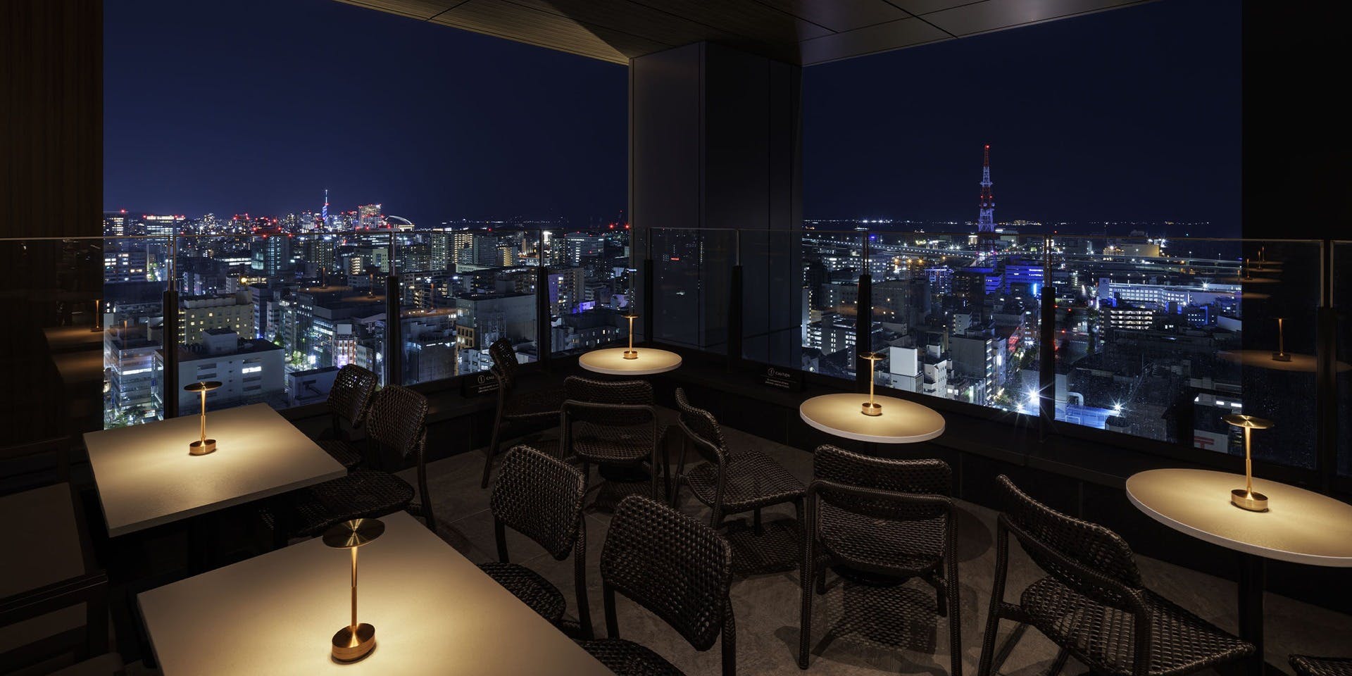 THE ROOF／ONE FUKUOKA HOTEL 【席のみ予約】ご注文はお席でお伺いし