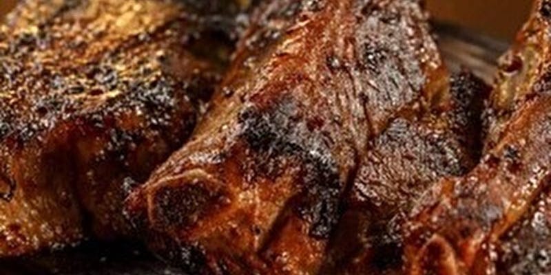 燻製201ウッドプランクコース「ウッドプランクで作るワイルドスペアリブ」が入った全7品