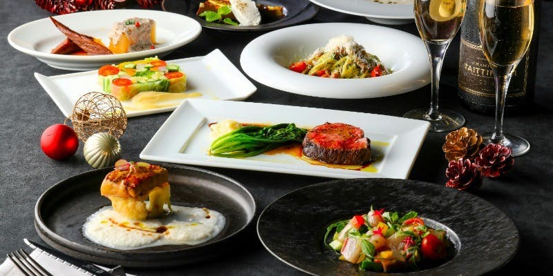 【Xmas2025】食後カフェ付　京都食材のイタリアンを堪能　お肉メインのカジュアルプラン（直前割）