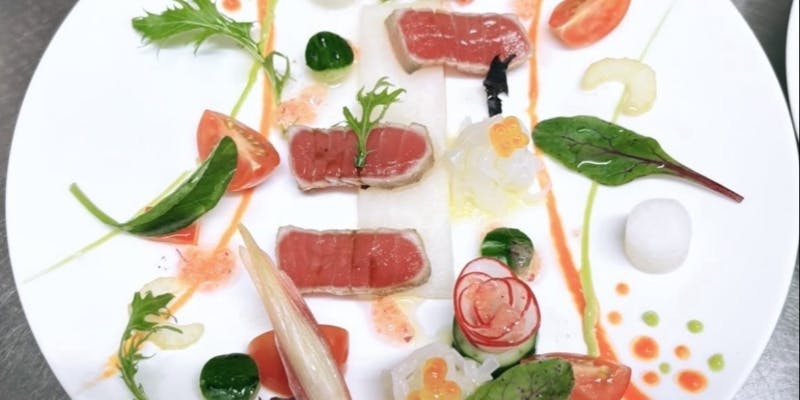 【ランチAコース】前菜、スープ、お魚のメイン、デザートなど全5品